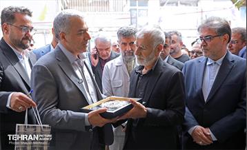 افتتاح بازار میوه و تره‌بار میخک و مروارید 28