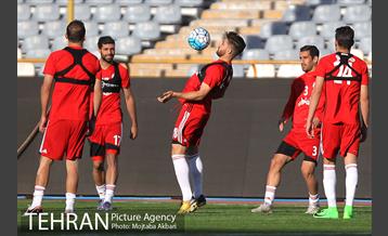 تمرین تیم ملی فوتبال ایران با حضور لژیونرها 2