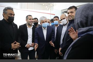 افتتاح مجموعه اسکواش، پدل و راکتبال برج میلاد تهران 31