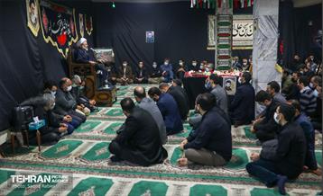 مراسم وداع با شهید سید مرتضی رضا قدیری در حراست شهرداری 9