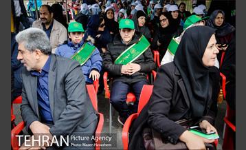 آیین غرس پنچ هزار اصله نهال در اراضی جنگل لویزان 5