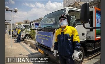 رونمایی از ناوگان حمل پسماندهای بیمارستانی 5