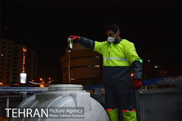 طرح ضدعفونی معابر شهری 5