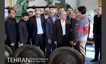 بازدید دکتر نجفی از واگن سازی پارس 29