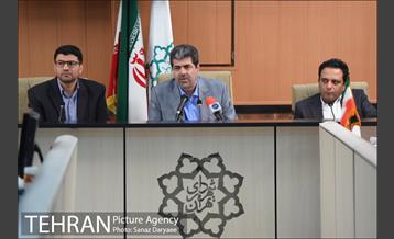 نشست خبری دکتر میرزایی معاون برنامه ریزی، توسعه شهری و امور شورای شهرداری تهران 1