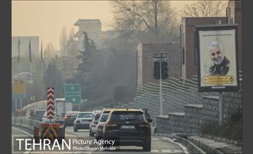 سیاه پوش شدن تهران در سالگرد شهادت سردار سلیمانی 24