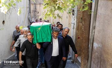 تشییع پیکر جانباز شهید سردار محمدحسین منصوری 3