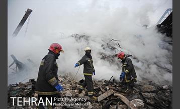 سومین روز عملیات امداد ونجات حادثه پلاسکو -4 17