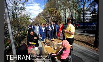 بازدید معاونین شهرداری تهران از نوروزگاه بلوار کشاورز 11