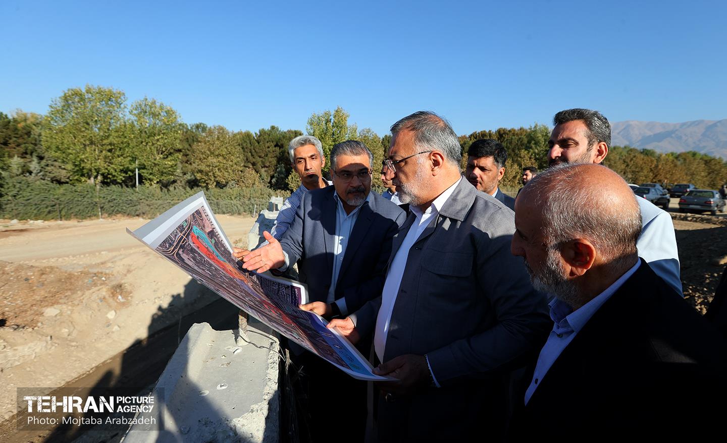 بازدید شهردار تهران از پروژه‌های عمرانی شهری 30