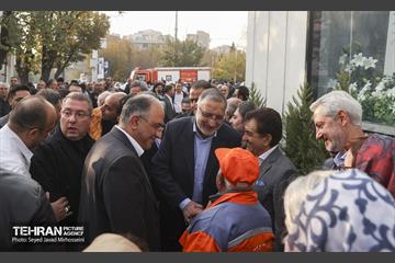 آیین افتتاح ایستگاه مترو مریم مقدس 1