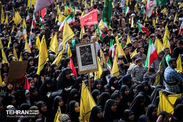 اجتماع «نوجوانان آرمانی، لشکر قدس»