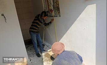 آخرین مراحل ساخت بوستان مادر و کودک "باغ نظر" 13