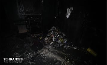 آتش‌سوزی در بیمارستان گاندی تهران 18