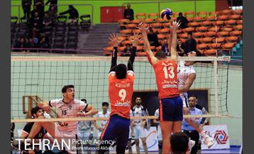 دیدار تیم‌های والیبال شهرداری ورامین و سایپا 5