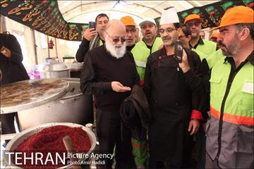 بازدید اعضای شورای اسلامی شهر تهران از خدمات رسانی به زائران اربعین حسینی 10