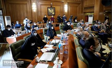 مراسم تودیع پیروز حناچی، شهردار سابق تهران در صحن شورای اسلامی  10