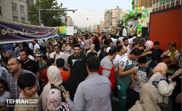 مهمانی ۱۰ کیلومتری عید غدیر در تهران - 3 38