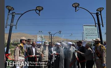 آیین بهره برداری بوستان شهدای مرزبانی‎ 13