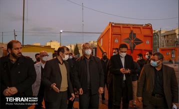 بازدید شهردار تهران از منطقه 2