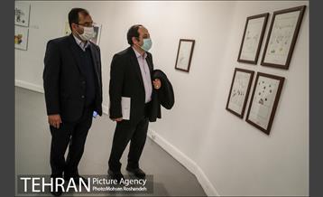 بازدید مدیران شهری به همراه اعضای شورای شهر از نمایشگاه تهران از منظر هنرمندان 15