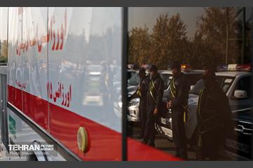 رزمایش زمستانه مشترک شهرداری تهران و پلیس راهور 10