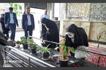 بازدید سوده نجفی عضو هیئت رئیسه شورای اسلامی شهر تهران از منطقه ۱۷ 3