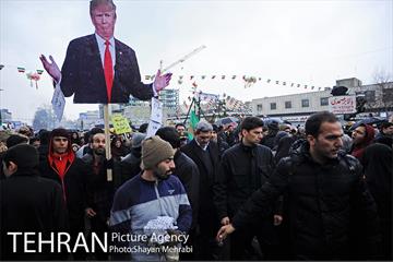 حضور شهردار تهران در راهپیمایی یوم الله 22 بهمن 17