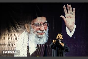 مراسم عزاداری شهادت رهبر انقلاب اسلامی در میدان شهدای هفتم تیر 2