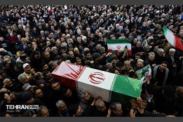 تشییع پیکر سردار شهید علی‌محمد نائینی