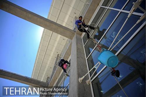 روزهای پایانی پروژه ی مجموعه نمایشگاهی شهر آفتاب 3