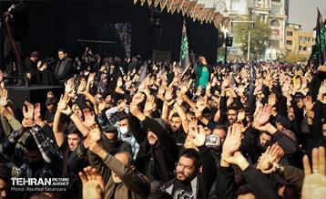 عزاداری شهادت حضرت فاطمه(س) در منطقه 8 13