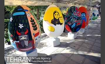 المان های نوروزی در خیابان ولیعصر(عج) 7