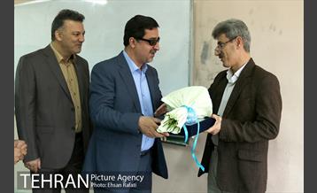 بازدید دکتر حسینی مکارم سرپرست شهرداری تهران از دبیرستان همت 3