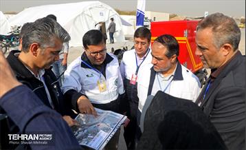 مانور تمرین اسکان اضطراری کلانشهر تهران 29