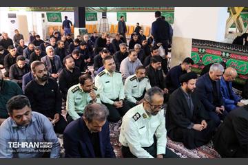بدرقه پیکر مطهر شهید گمنام دوران دفاع مقدس در اداره‌کل سرمایه‌انسانی 9