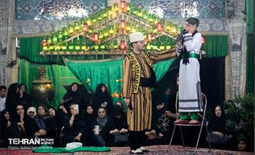 تعزیه در تکیه بزرگ تجریش 17