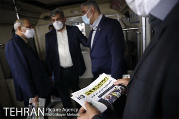 رونمایی از نشریه همشهری مترو 30