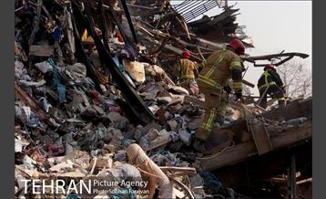 دومین روز عملیات امداد و نجات حادثه پلاسکو-1 1