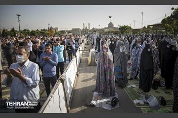 اقامه نماز عید سعید فطر در حرم عبدالعظیم الحسنی (ع) 47