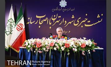 نشست خبری شهردار تهران با اصحاب رسانه 6