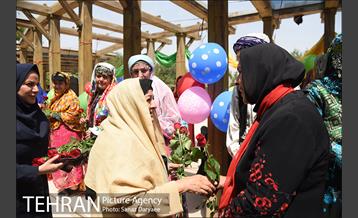 مراسم اختتامیه نخستین جشنواره دختران تهران در بوستان پردیس بانوان 3