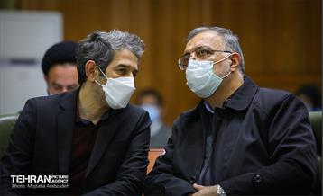 حضور شهردار تهران در چهلمین جلسه شورای اسلامی شهر 13