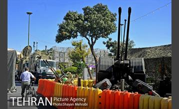 نمایشگاه دفاع مقدس در میدان بهارستان 17