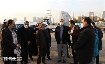 بازدید شهردار تهران از منطقه 22