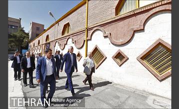 بازدید شهردار تهران از دبیرستان البرز 6