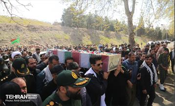 تشییع پیکر پاک و مطهر شهید گمنام در فدراسیون تیراندازی 21