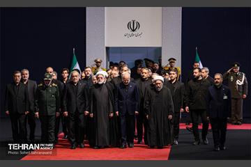 مراسم ادای احترام به پیکر رهبر شهید انقلاب با حضور سران قوا 20