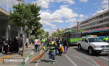 خدمات شهرداری تهران در پایان روز قدس 4