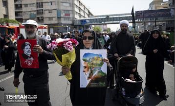 تشییع پیکر شهدای خدمت - 3 26